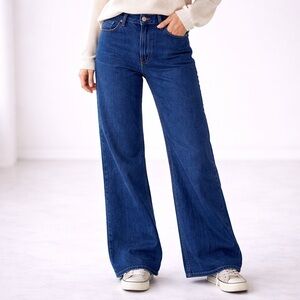 Abercrombie & Fitch Blue Flare Jeans